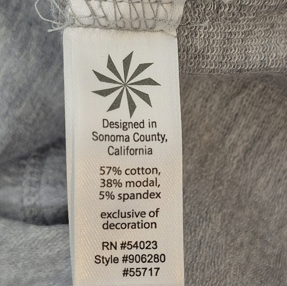 Athleta Womens Gray Asymmetric Full-Zip Snap Collar Jacket w/ Zip Vents - Size M - Picture 12 of 13